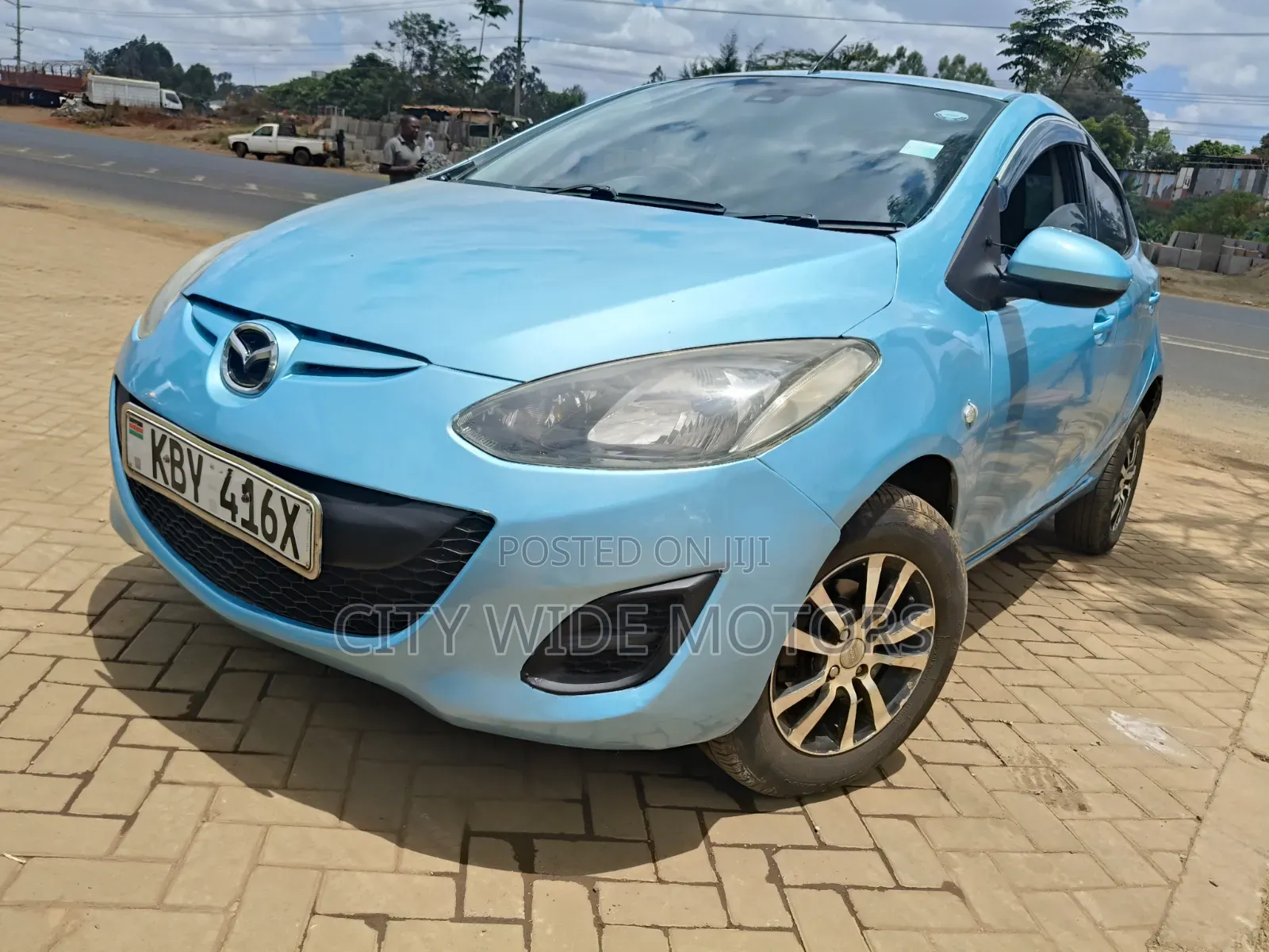 Mazda Demio 2007 Blue