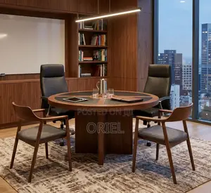 Office Table : Round 1.2M VIP Meeting Table