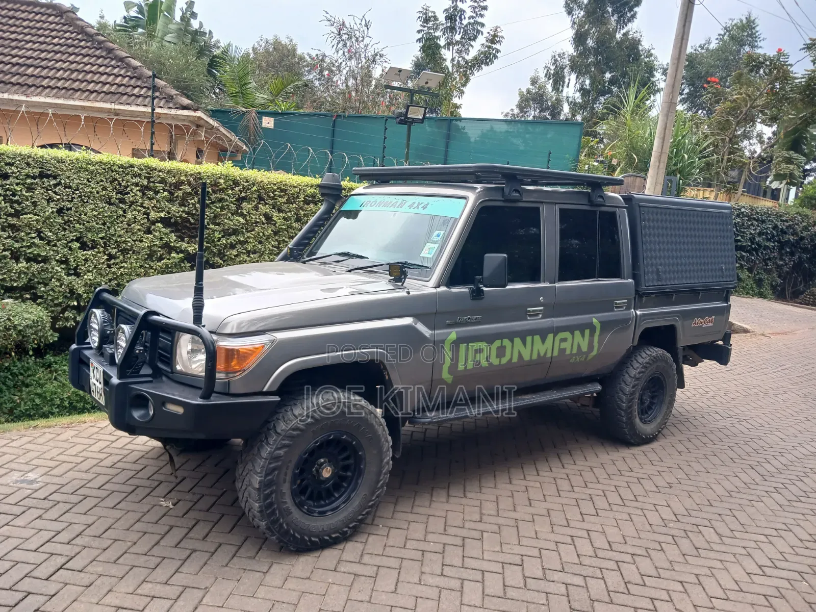 Toyota Land Cruiser 2017 Gray