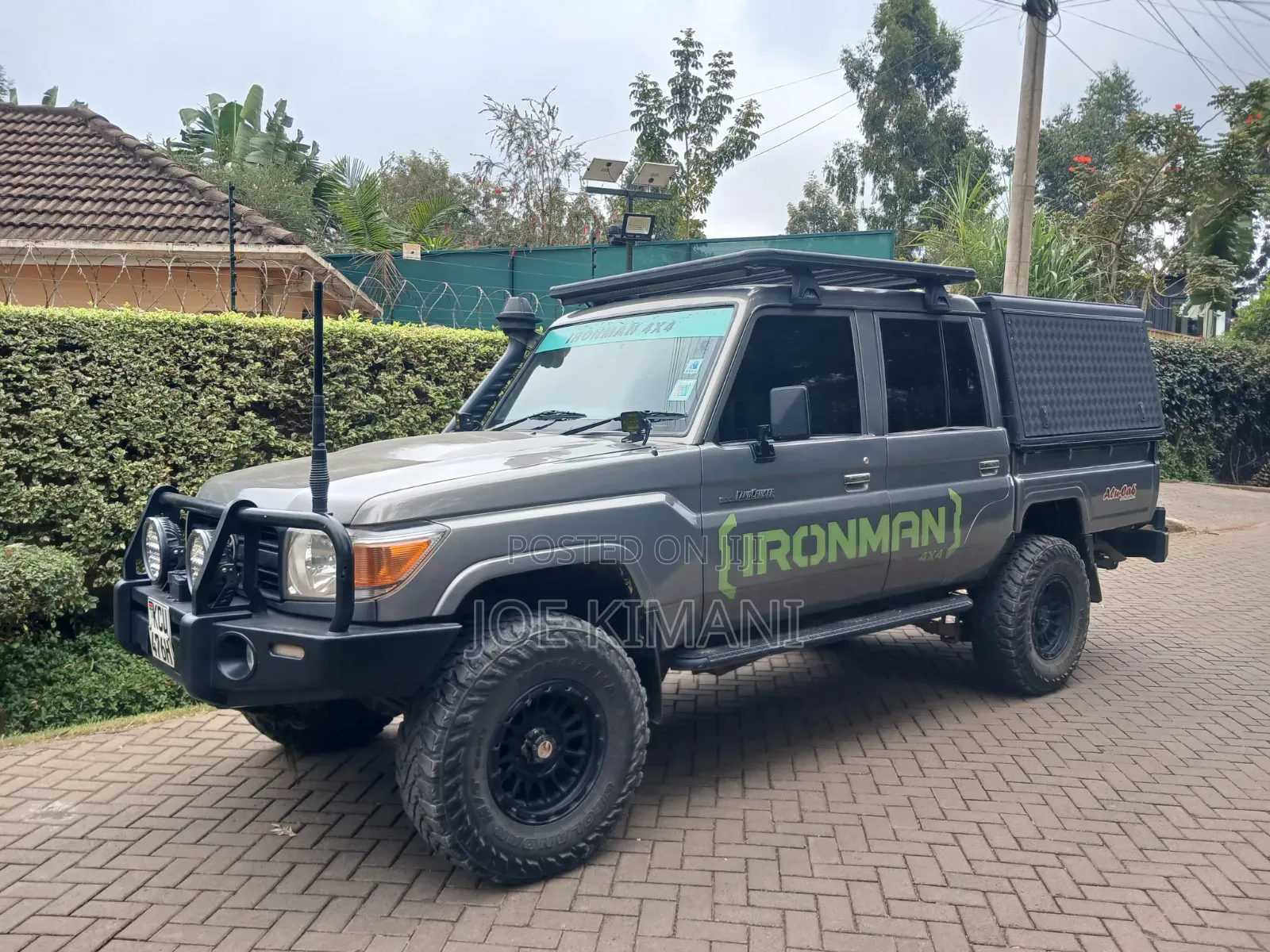 Toyota Land Cruiser 2017 Gray