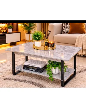 Imported Executive Marble Top Coffee Table