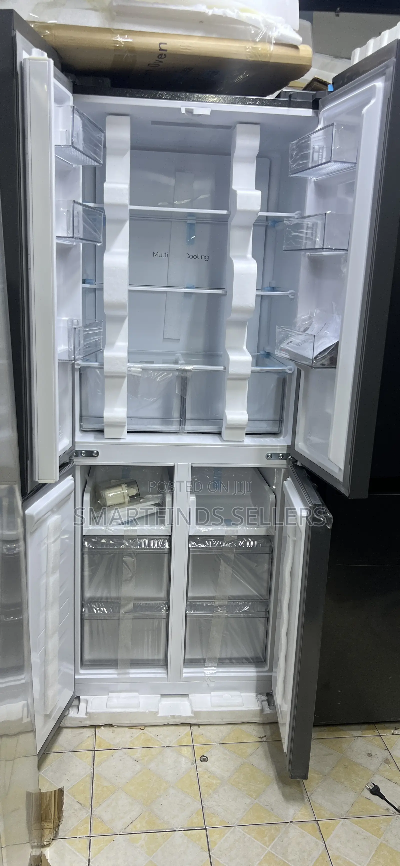 Syinix 418L Refrigerator – Spacious Storage & Powerful Cooling