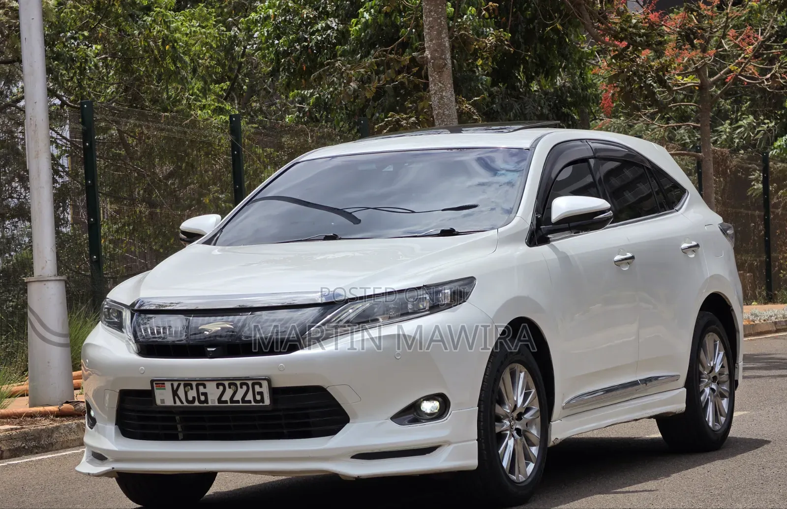 Toyota Harrier 2014 White