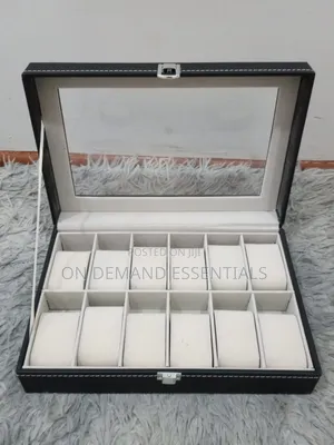 12 Slots Watch Organizer/Storage Box