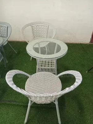 3-Piece Rattan-Style Patio or Balcony Set