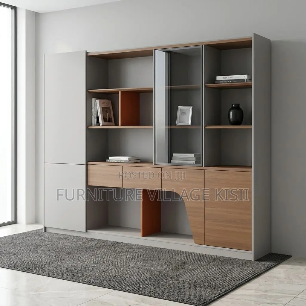 Directors Office Wall Unit Cabinet