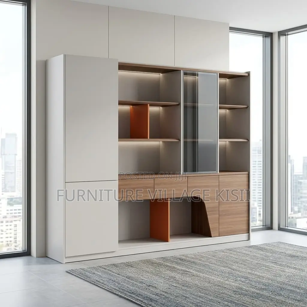 Directors Office Wall Unit Cabinet