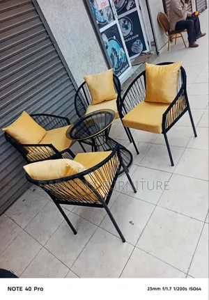 Outdoor Table and a Chair