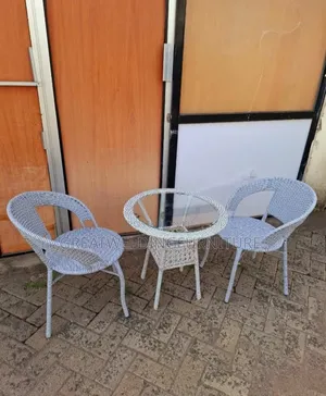 2 Chair and 1 Table Set Furniture Set for Balcony
