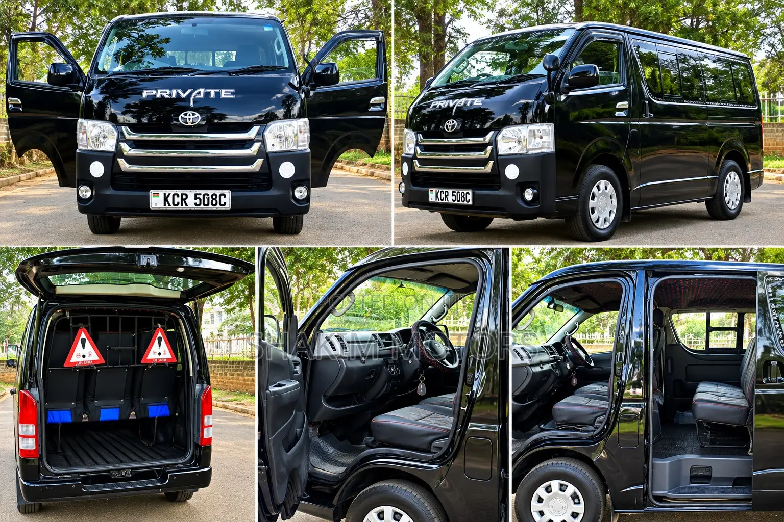 Toyota HiAce 2011 Black