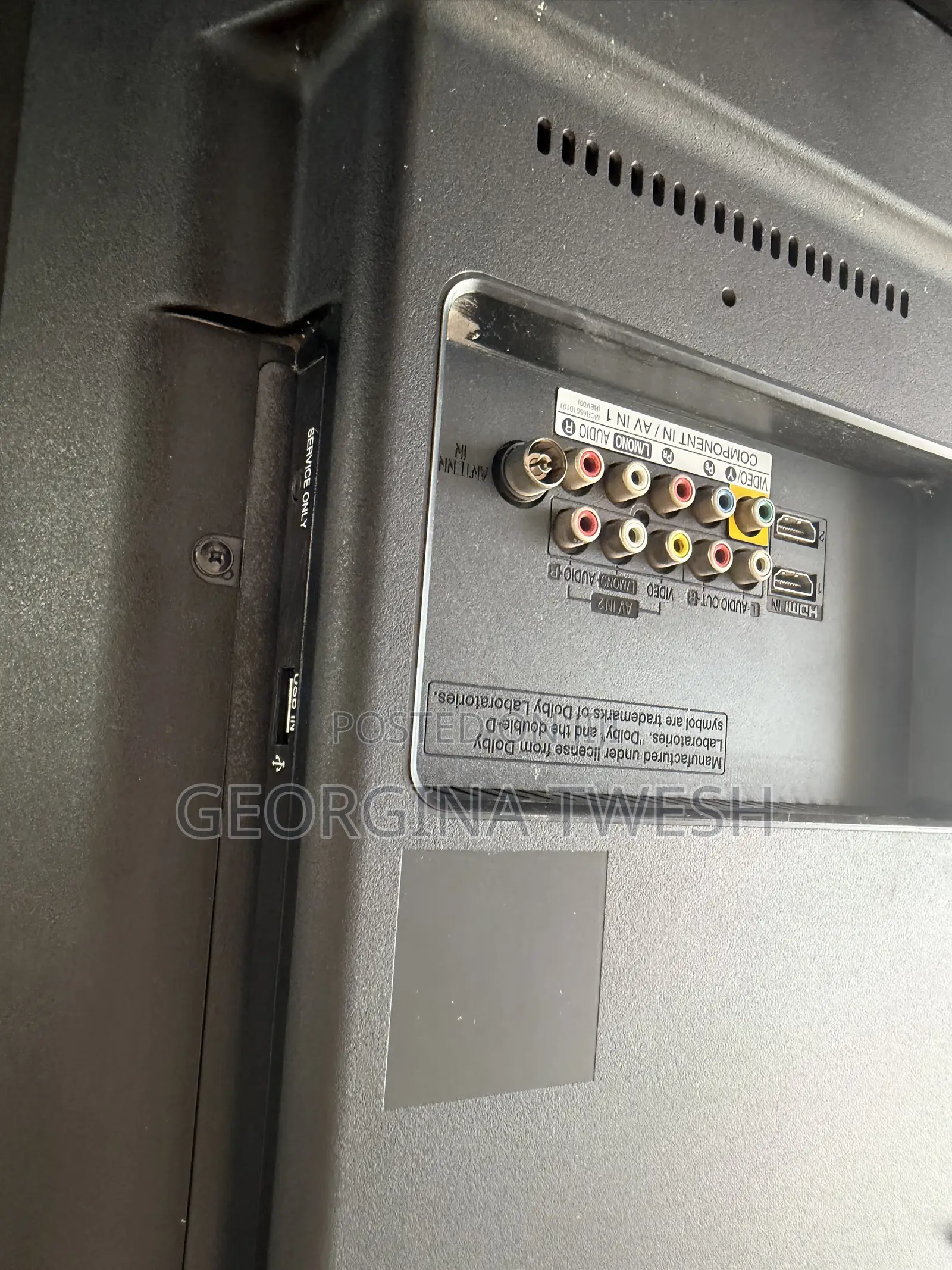 LG 32” LED TV (Non Smart)