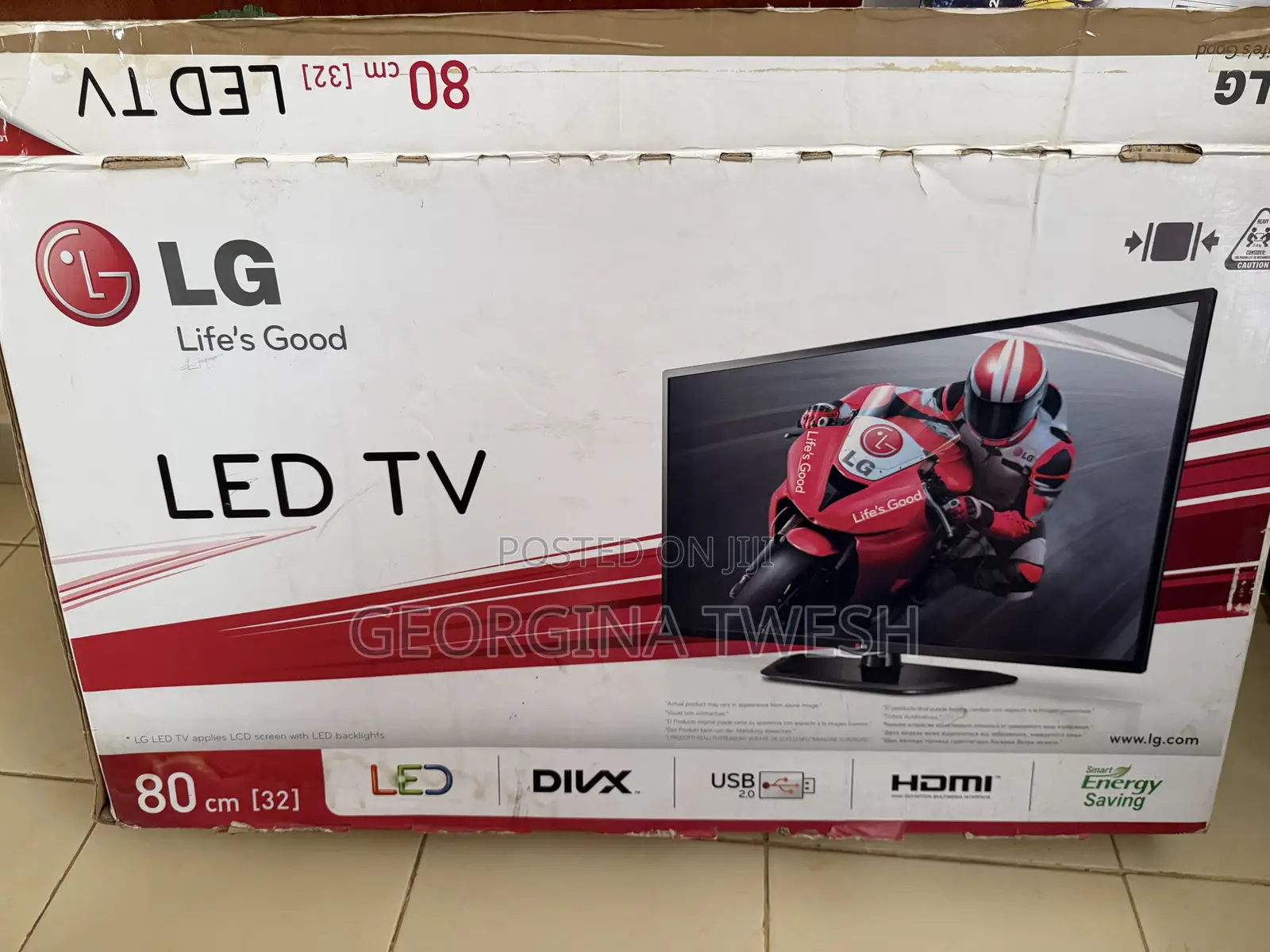 LG 32” LED TV (Non Smart)