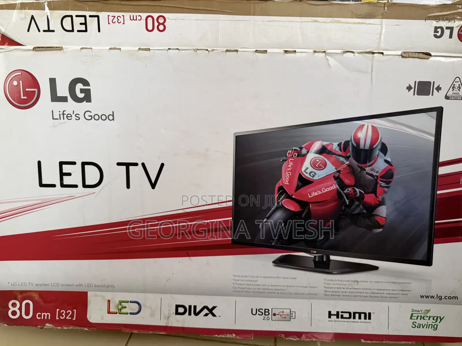 LG 32” LED TV (Non Smart)