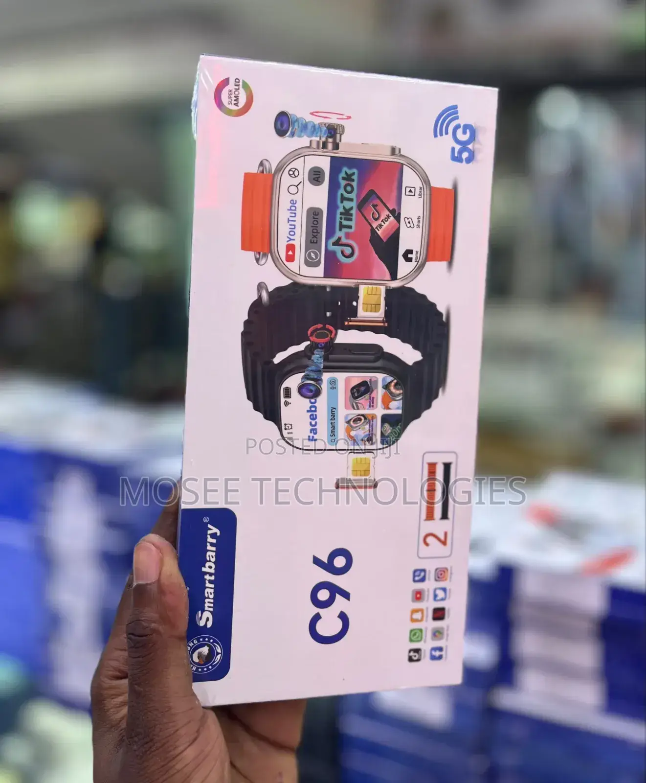 Smart Burry C96 Android Watch