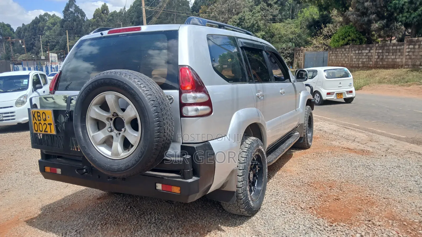 Toyota Land Cruiser Prado 2005 Silver