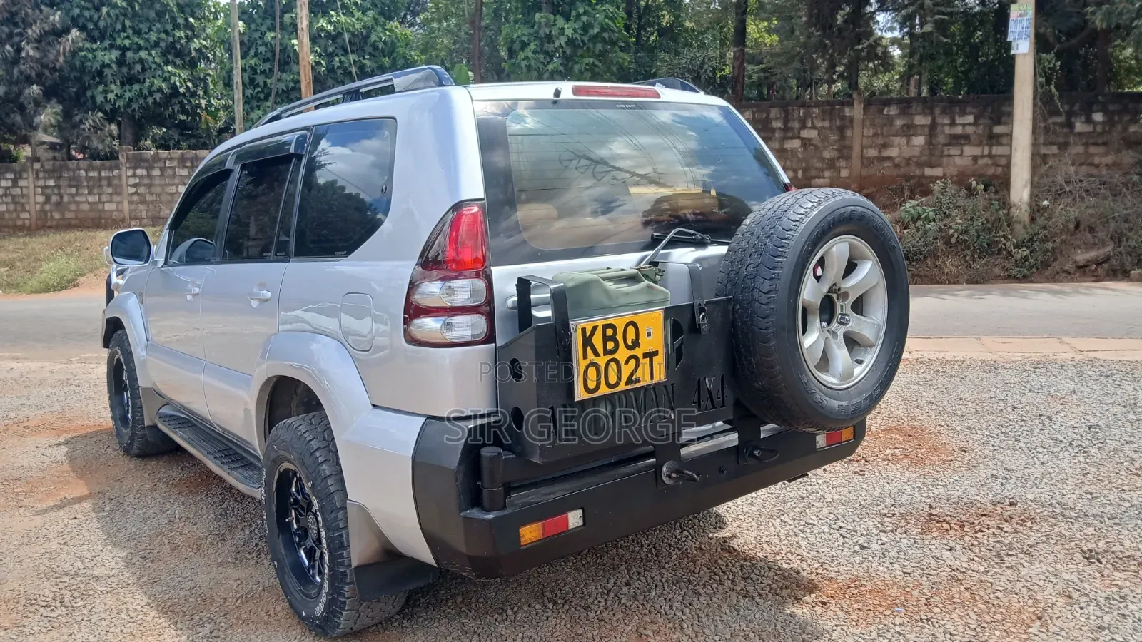 Toyota Land Cruiser Prado 2005 Silver