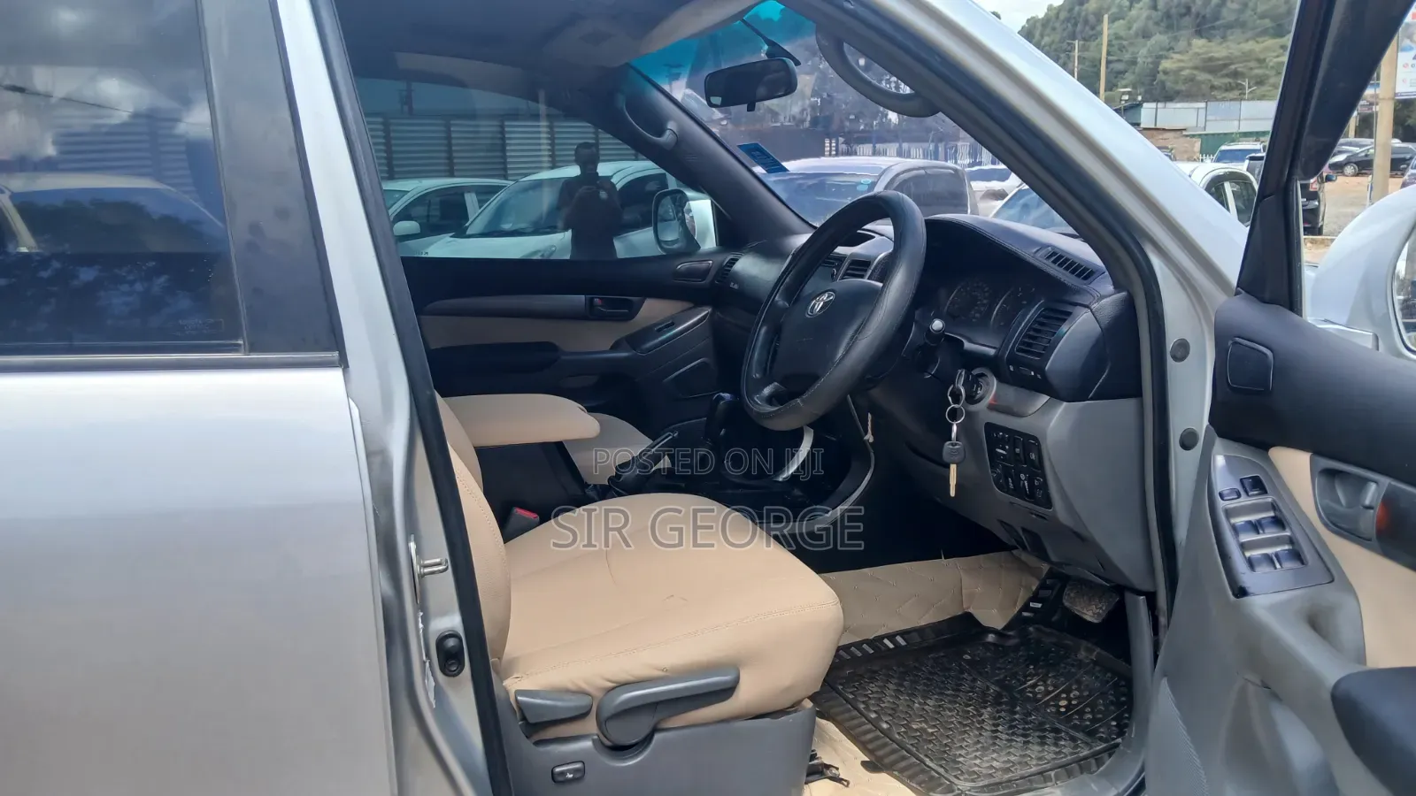 Toyota Land Cruiser Prado 2005 Silver