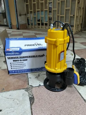 Commercial FREEVEL SEWAGE PUMP 2 HP 1500 Watts 1 Yr Warranty