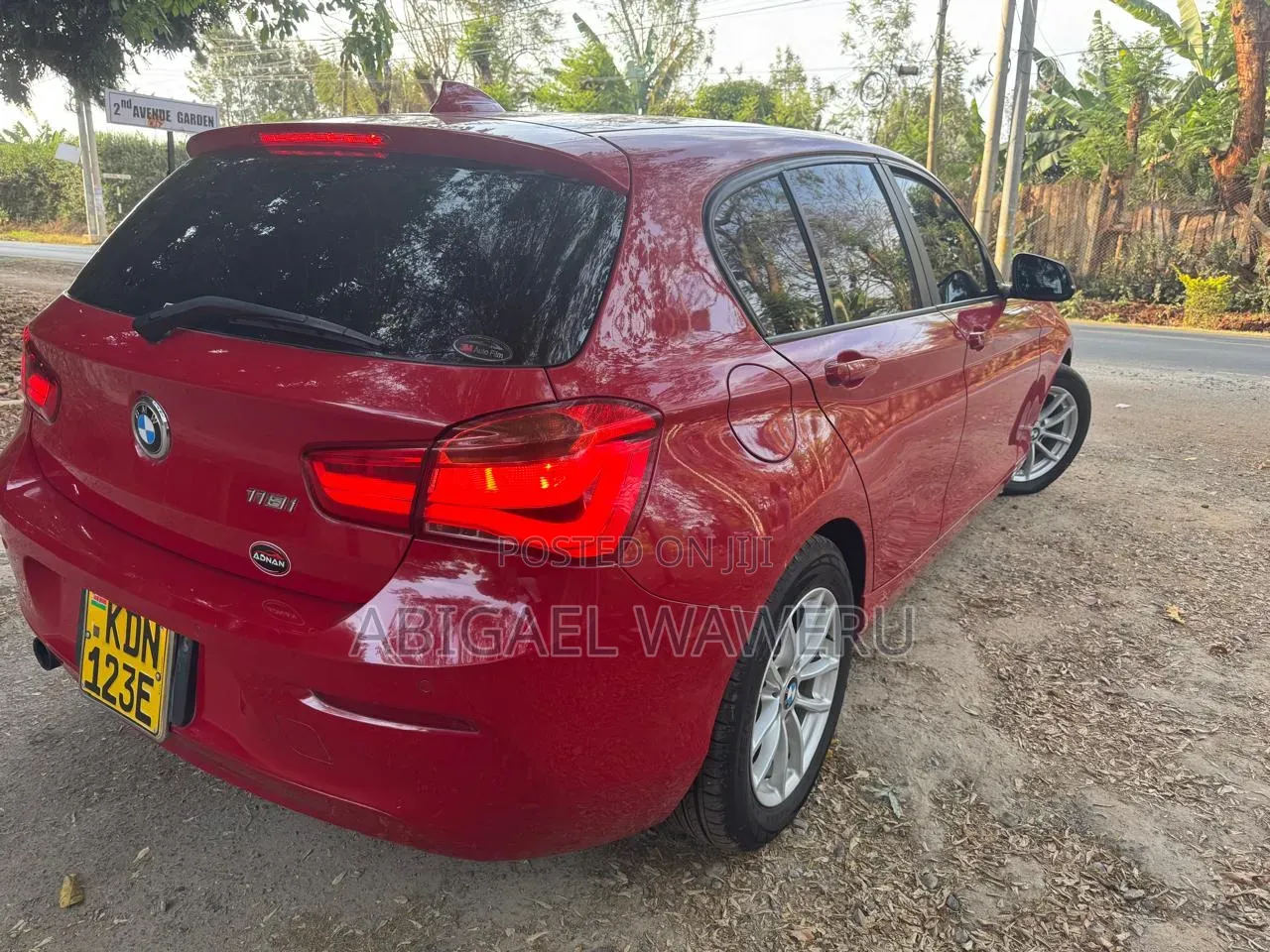 BMW 118i 2016 Red