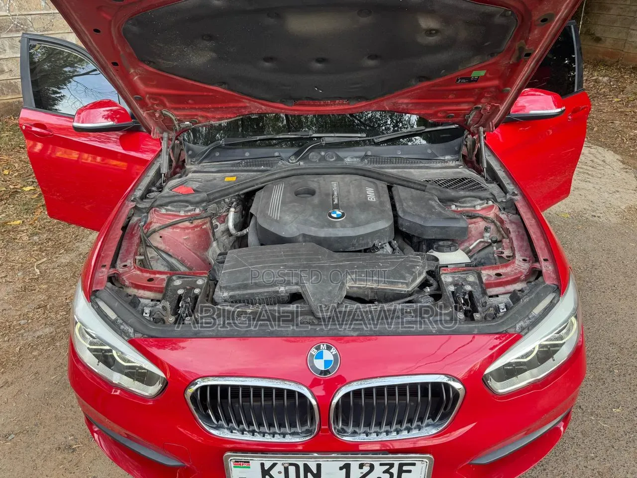 BMW 118i 2016 Red