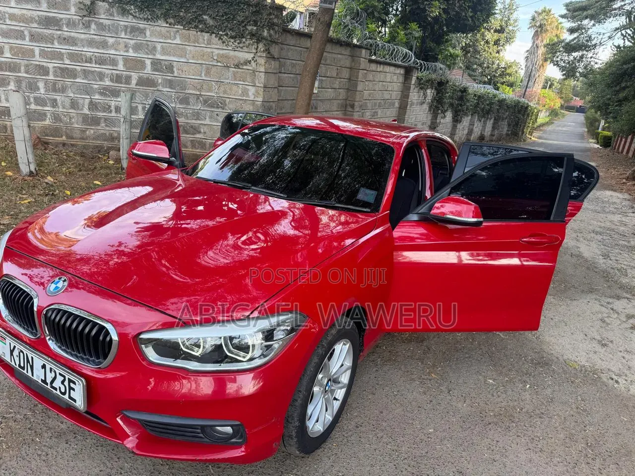 BMW 118i 2016 Red
