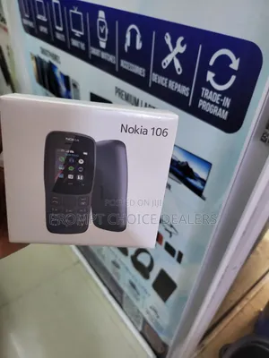New Nokia 106 Black