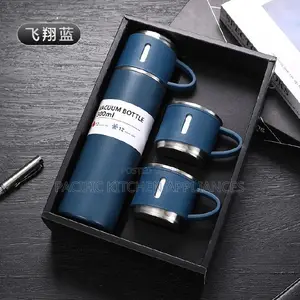 Thermos Flask and Cup Set / 500ml 1Bottle 2Cup Set