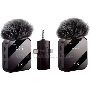 F11-2 Dual Wireless Lavalier Microphone 3 in 1