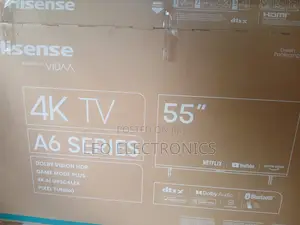 Hisense TV 55 Inches With 4K UHD Barely Used