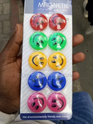 5 Colour Whiteboard Magnets
