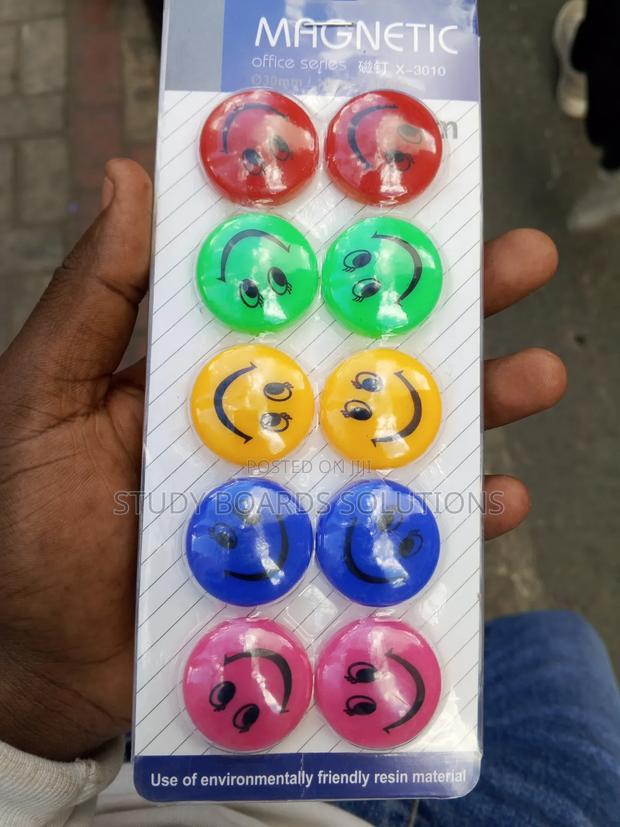 5 Colour Whiteboard Magnets - main view