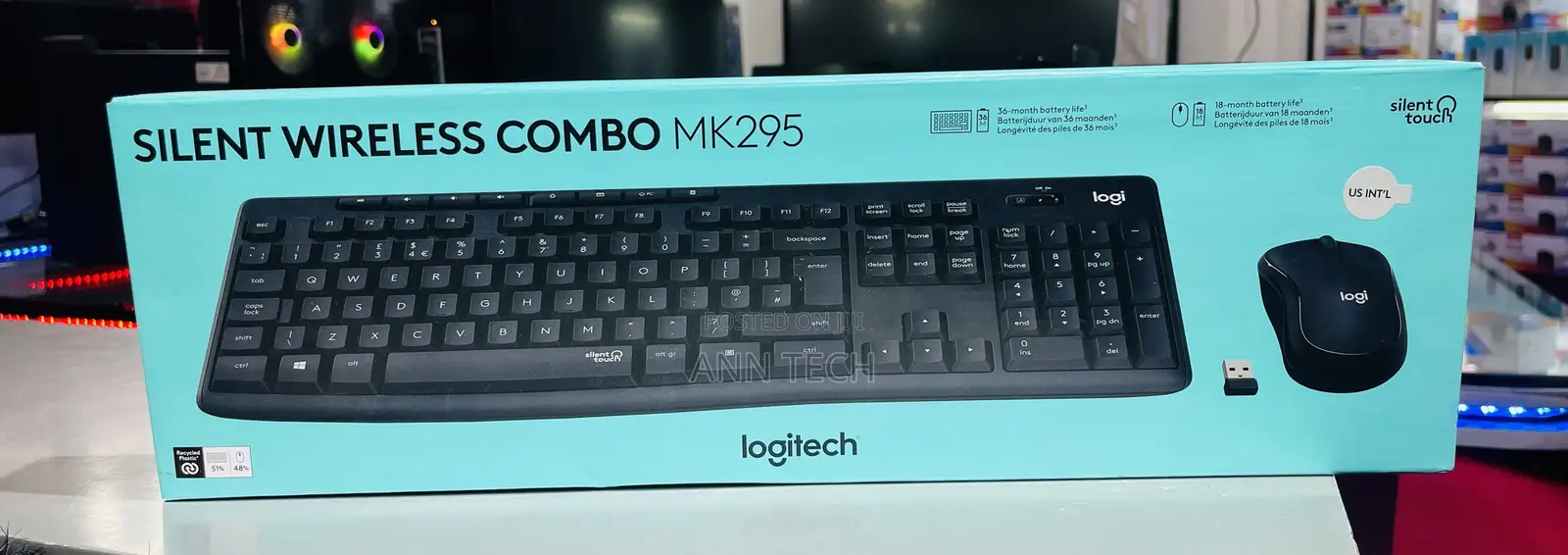 LOGITECH MK295 Wireless Keyboard Combo