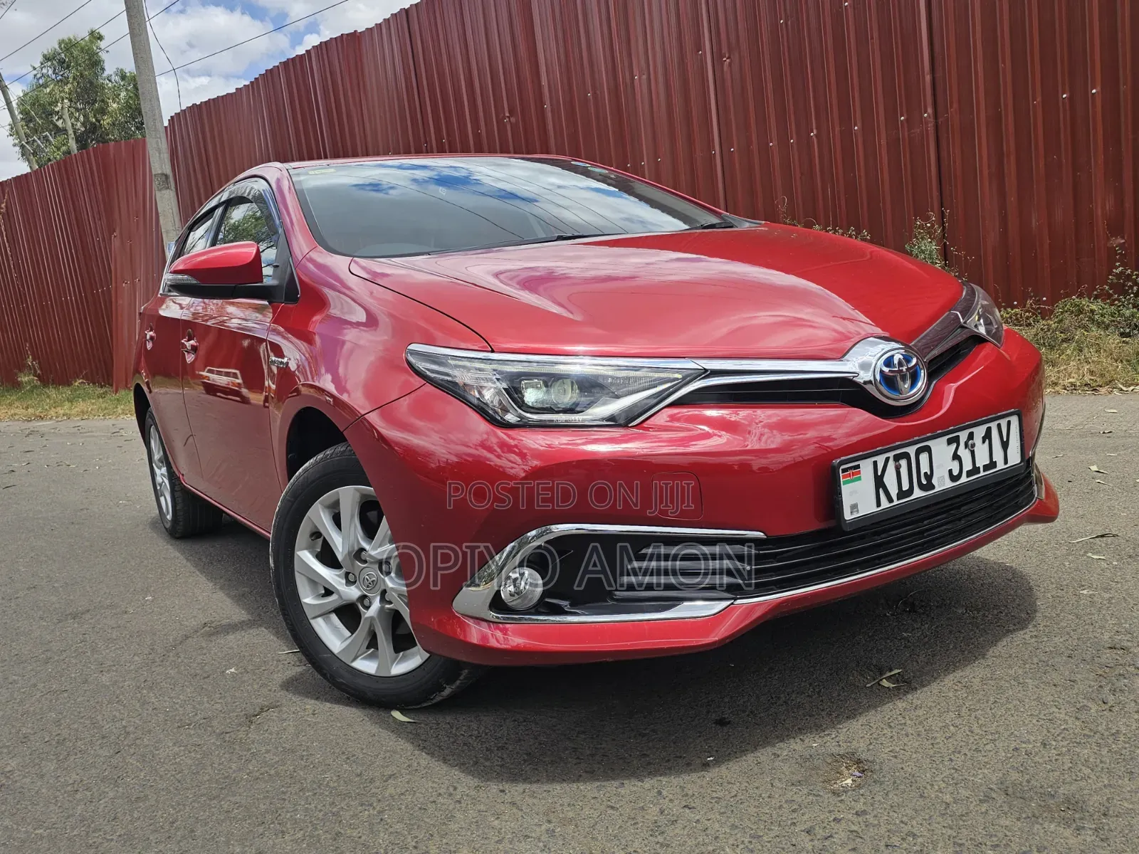 Toyota Auris 2017 Red