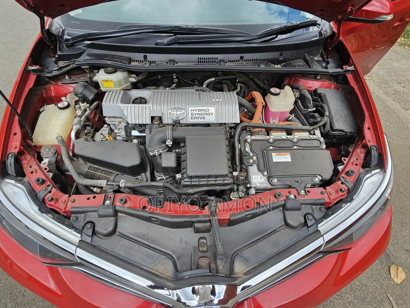 Toyota Auris 2017 Red