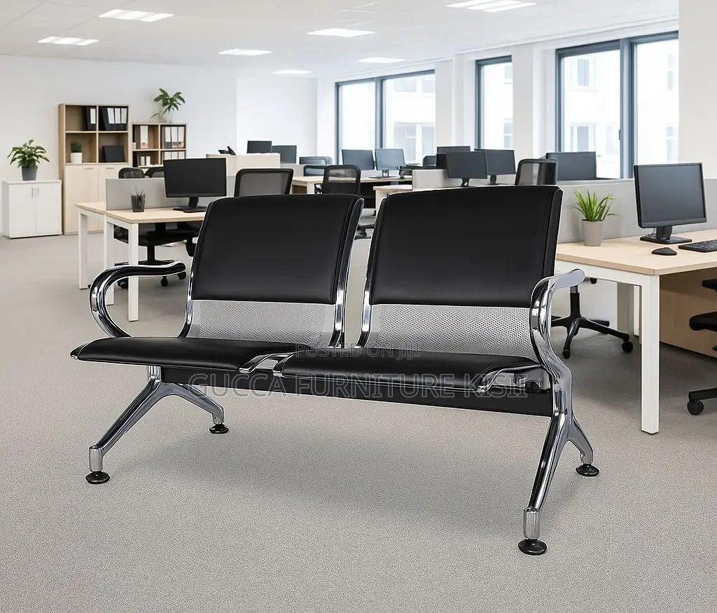2-Linked Padded Reception Bench
