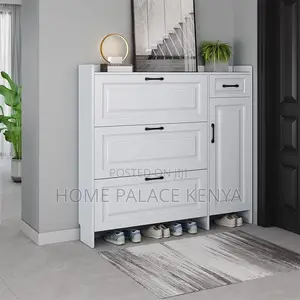 Shoe Cabinet; Elegant Shoe Cabinet for Neat and Organized Entryway