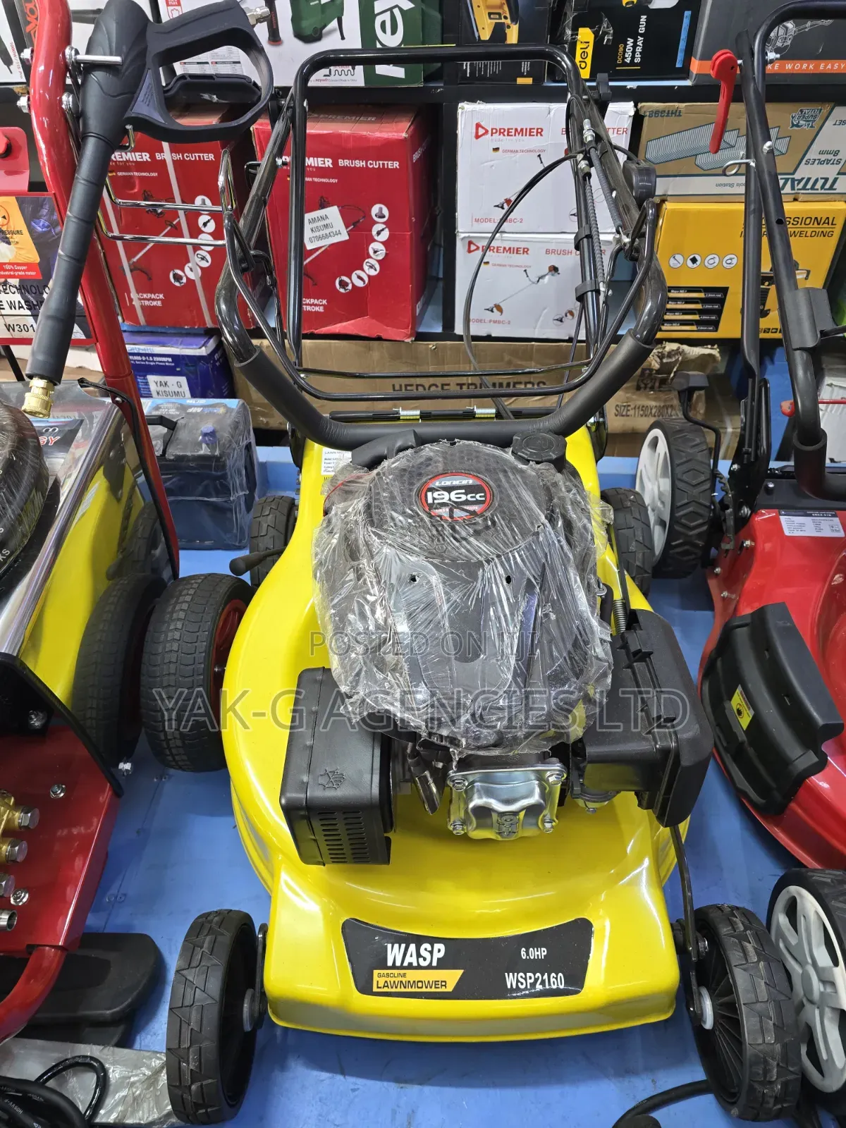 Wasp Lawnmower