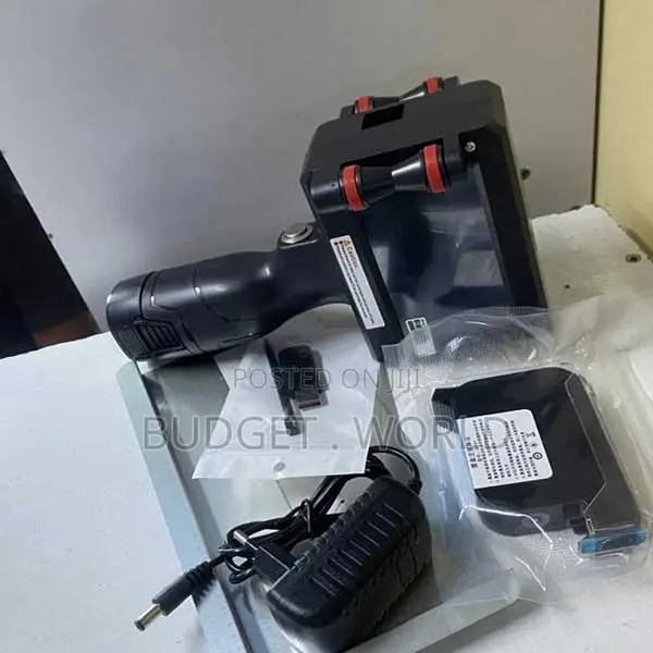 Ultra-Hd Printing12.7mm Mini Portable Inkjet Printer Removable Handle