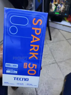 New Tecno Spark 50 Pro 256 GB Black