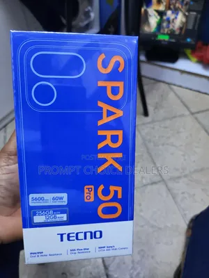 New Tecno Spark 50 Pro 256 GB Black