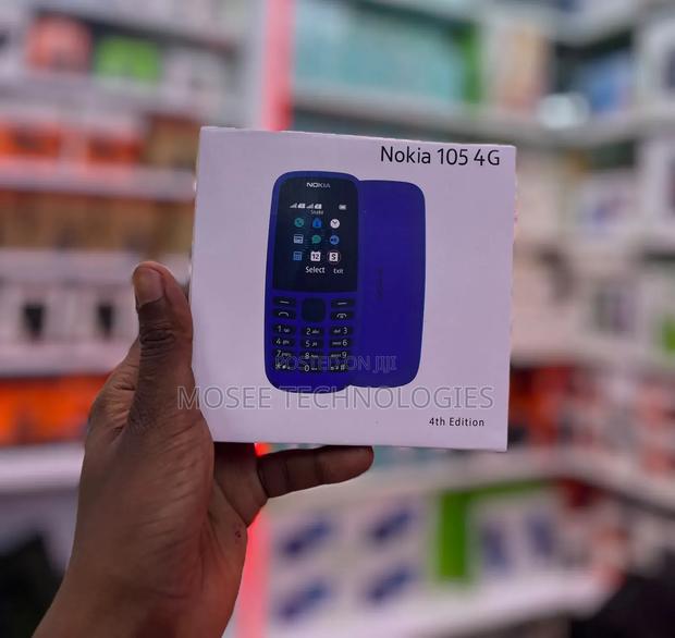 New Nokia 105 4G Blue - main view