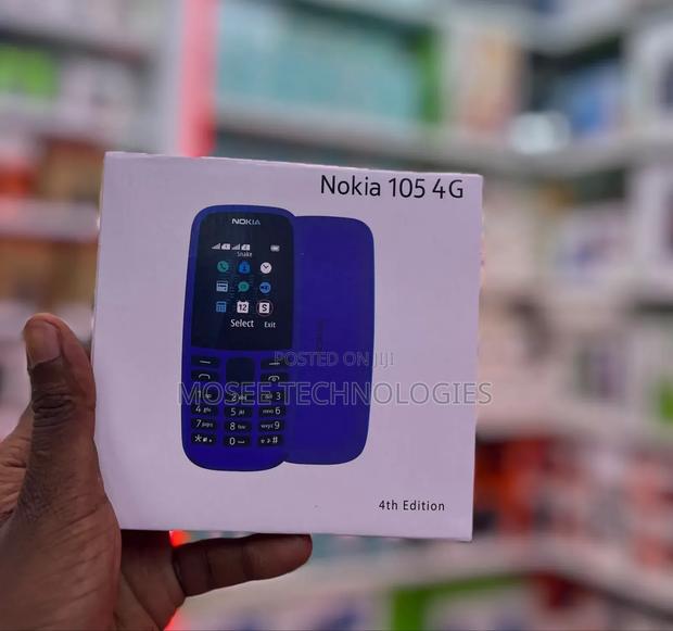 New Nokia 105 4G Blue - thumbnail 3