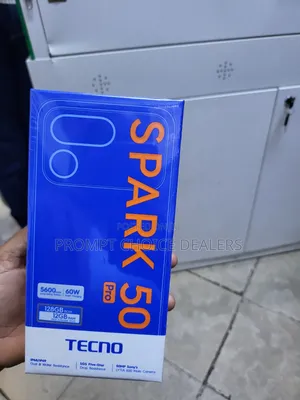 New Tecno Spark 50 Pro 256 GB Black