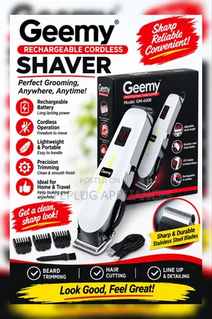 Rechargeable Geemy Men’s Shaver