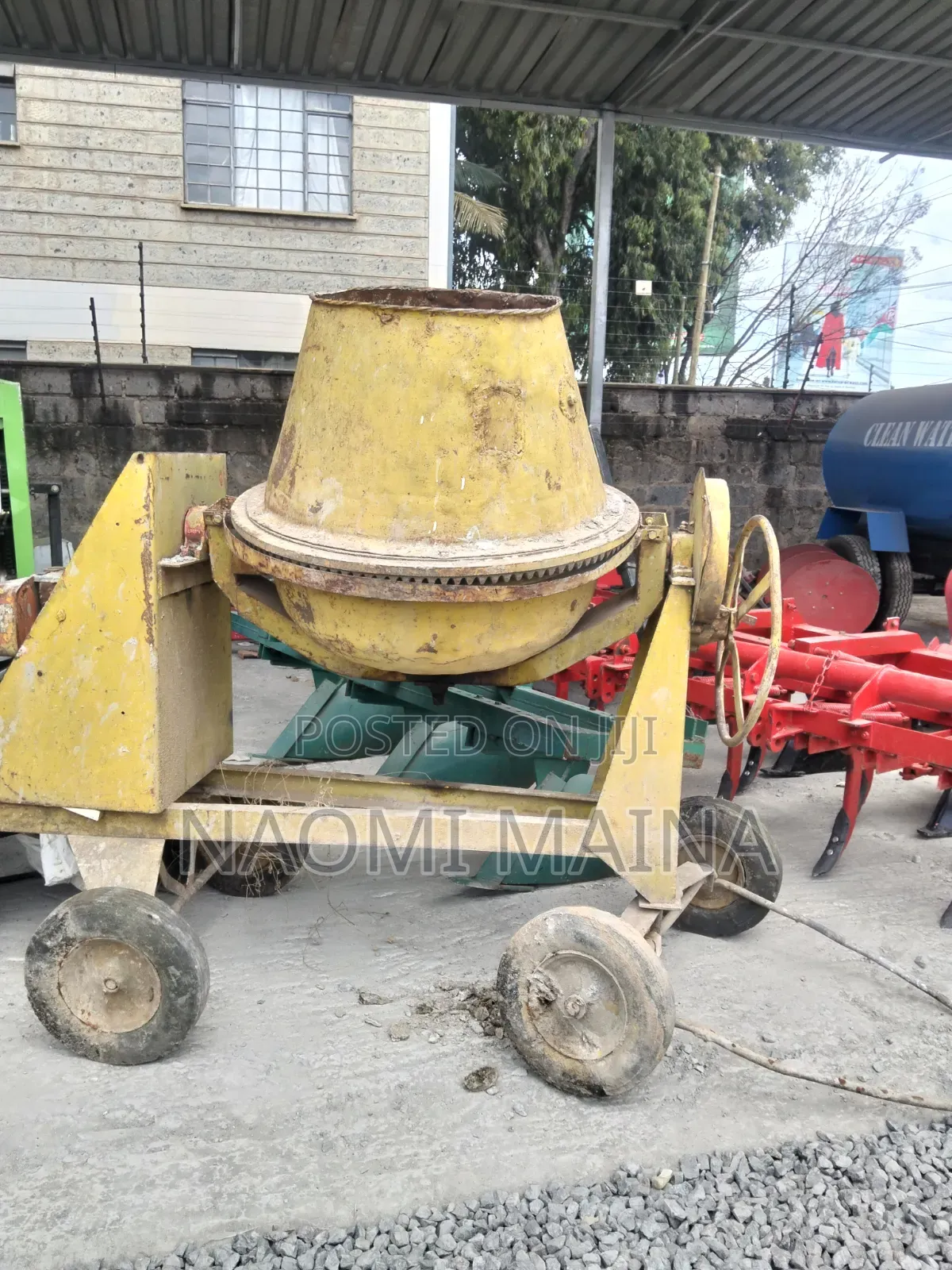 Portable Concrete Mixer (Used)