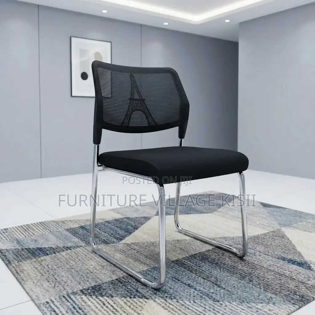 Armless Office Stackable Guest Chair