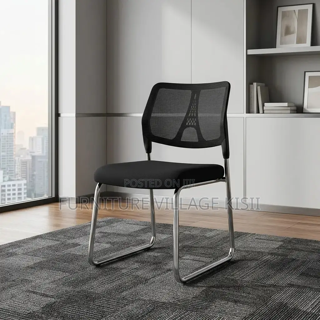 Armless Office Stackable Guest Chair