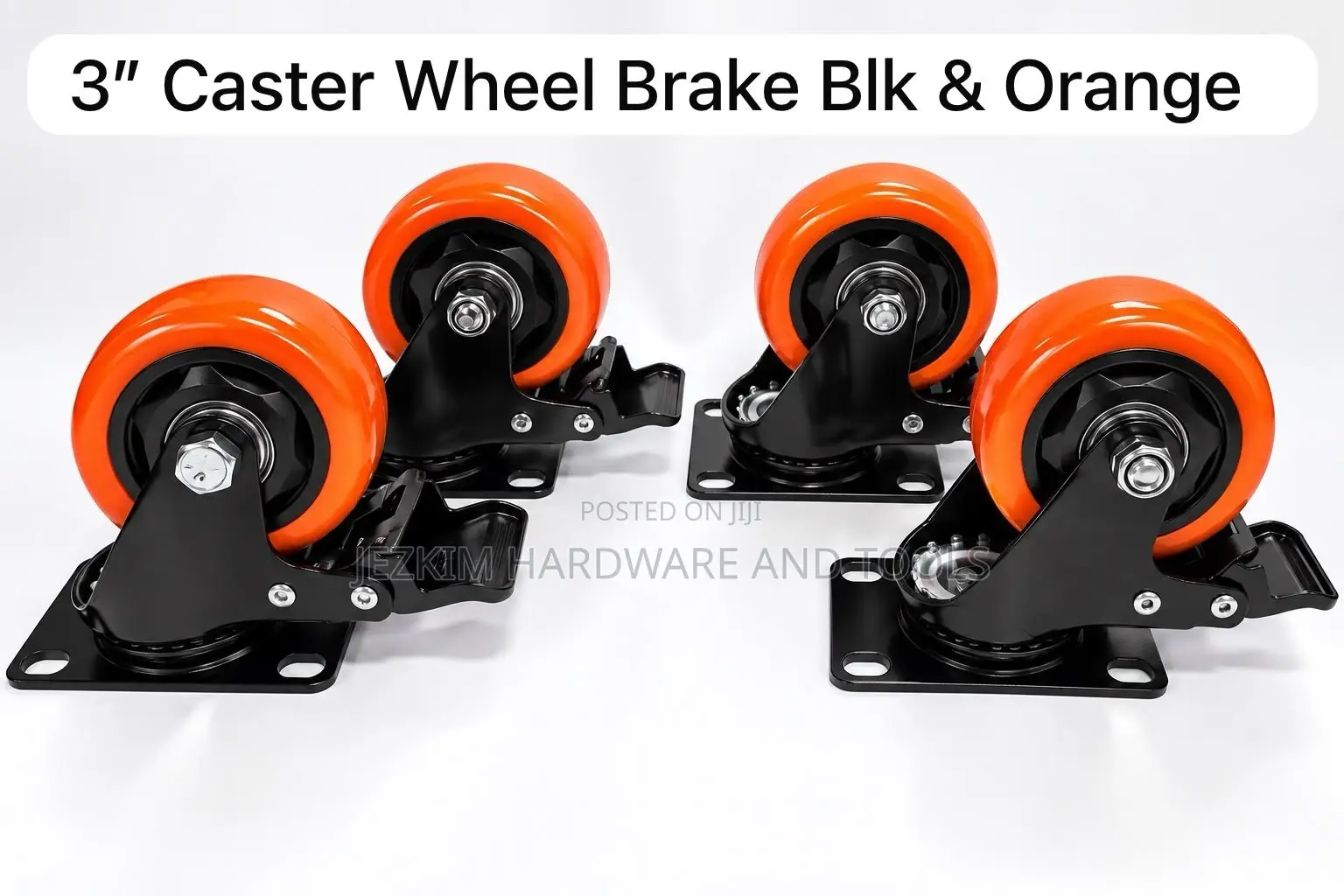 3” Castors With Break