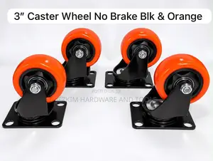 3” Castors With Break