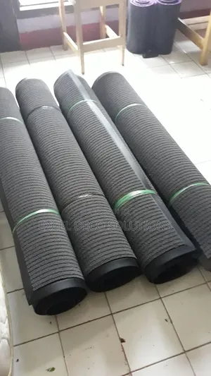 Ribbed Carpet Door Mat 80x120cm 10mm for Offices & Homes